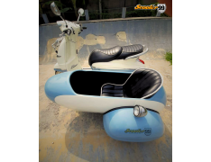 Sidecar Kit for Peugeot Django Baby Blue Edition